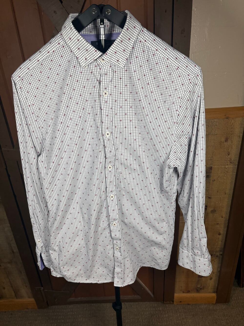 Original Penguin Munsingwear Heritage Slim Fit Shirt 15 32/33 Cotton Floral